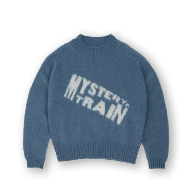 Oversized Mohair Jacquard Sweater