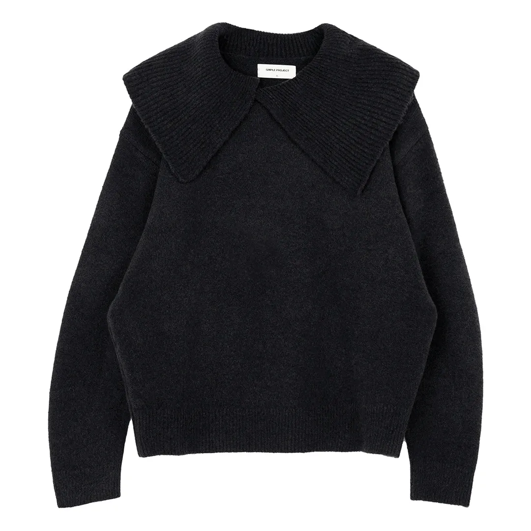 Oversized Shawl-Collar Sweater
