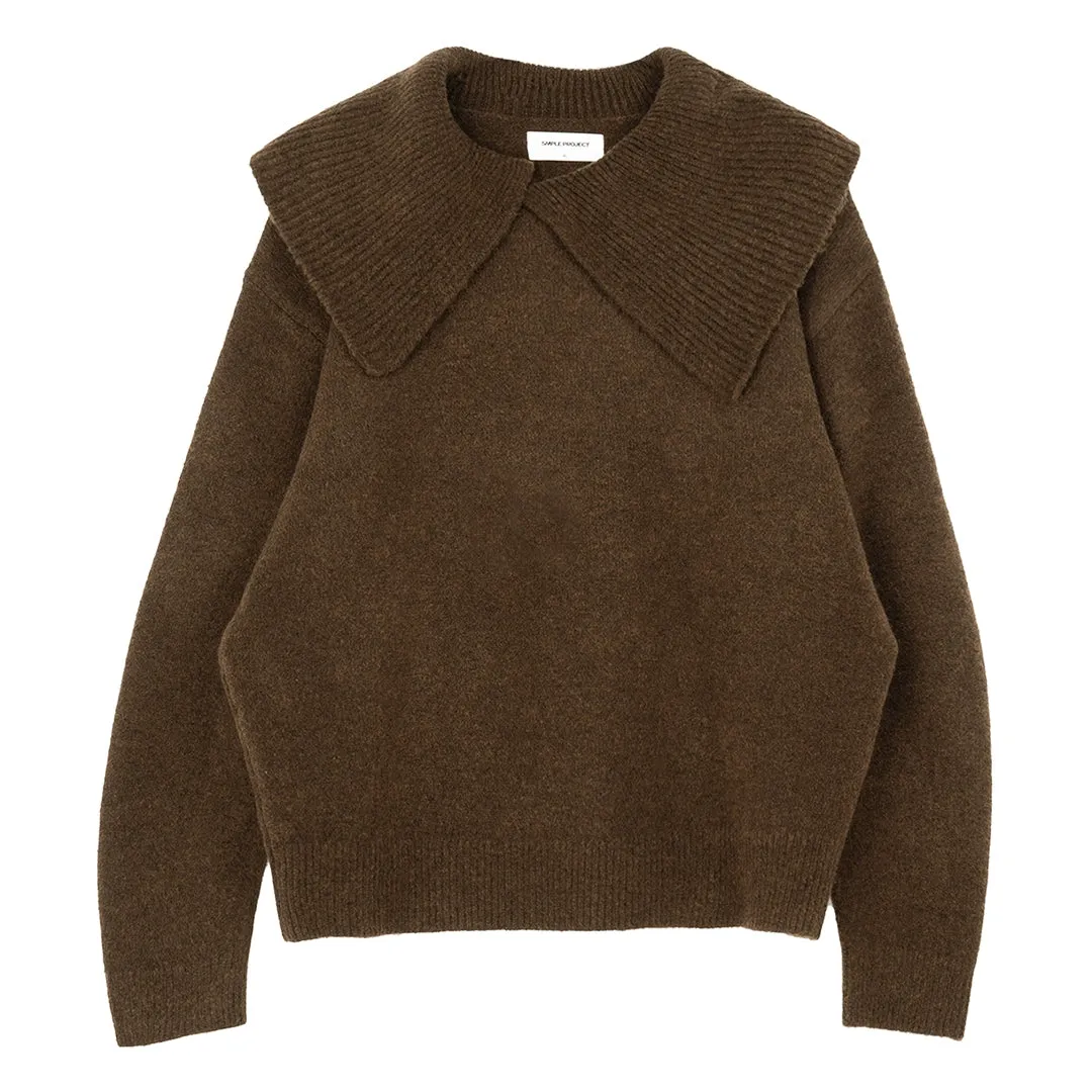 Oversized Shawl-Collar Sweater