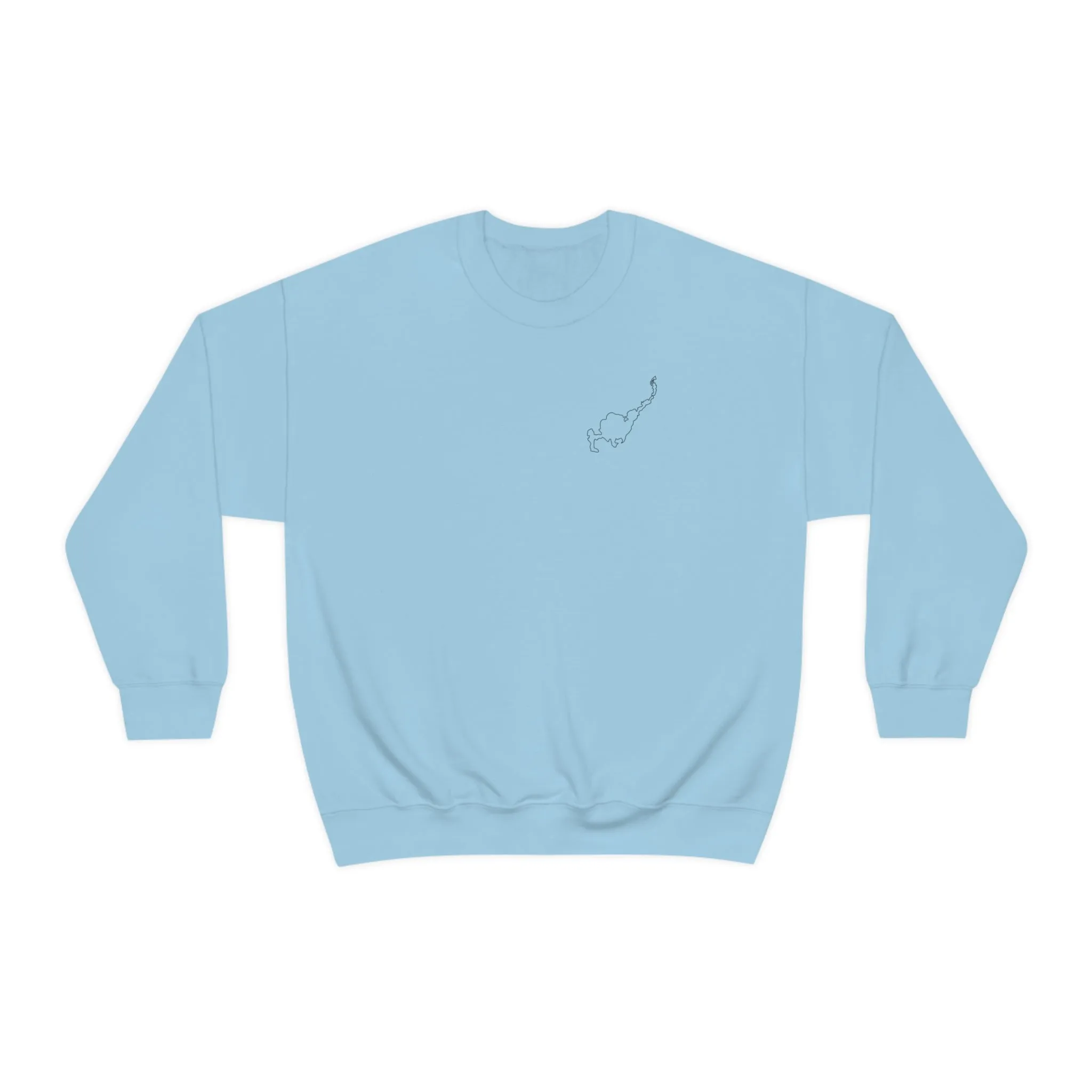 Paddle Board Girl - Park Lake Unisex Heavy Blend™ Crewneck Sweatshirt