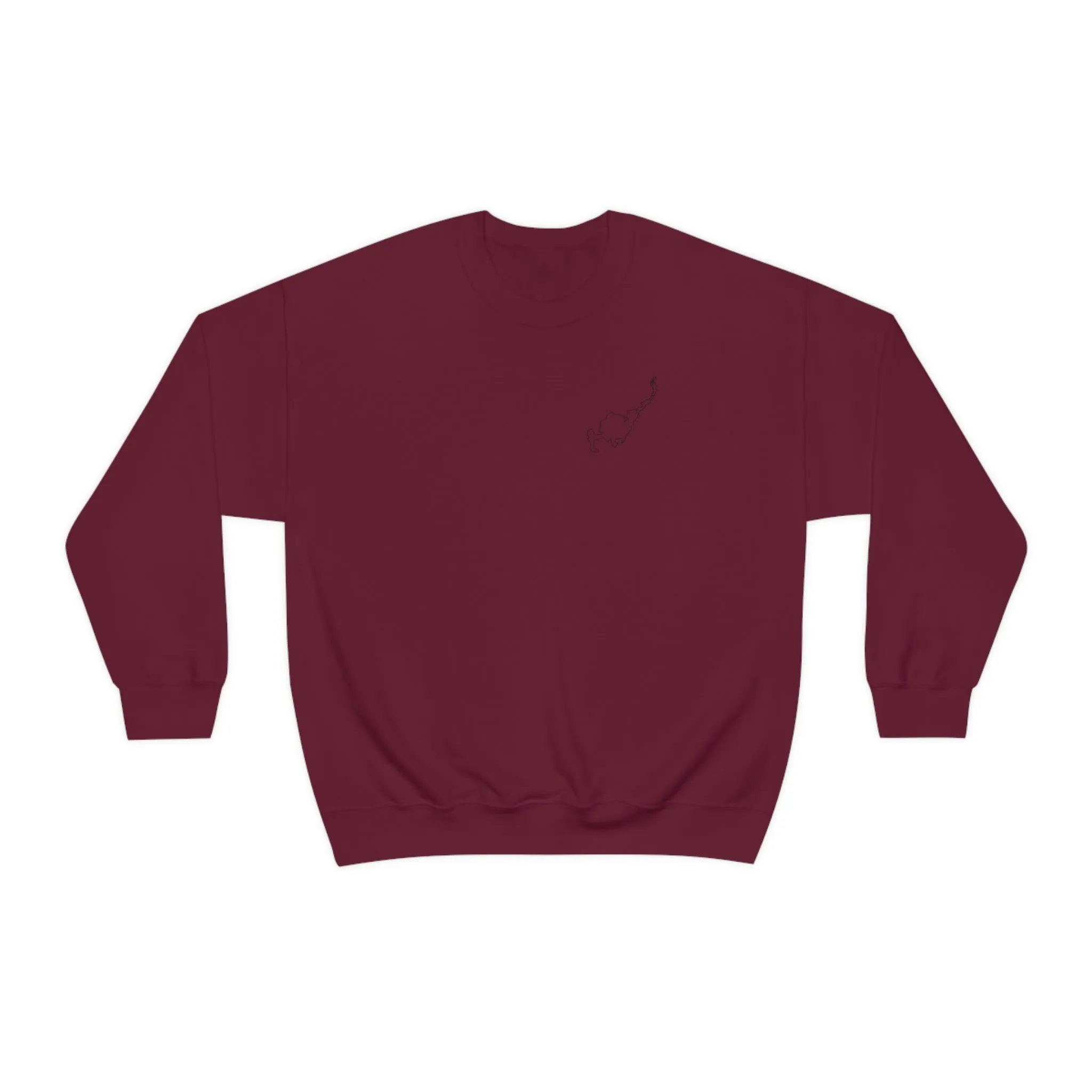 Paddle Board Girl - Park Lake Unisex Heavy Blend™ Crewneck Sweatshirt