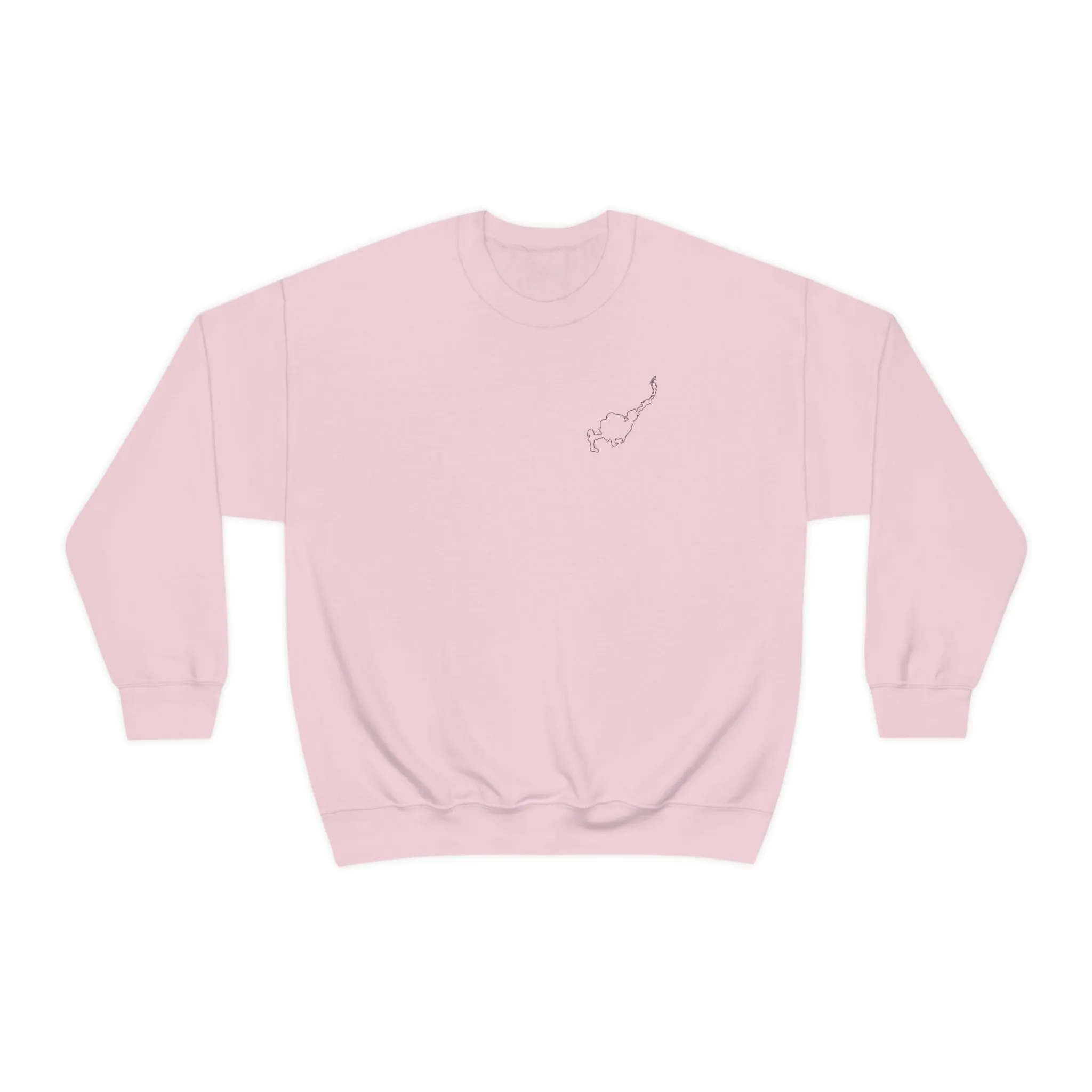 Paddle Board Girl - Park Lake Unisex Heavy Blend™ Crewneck Sweatshirt