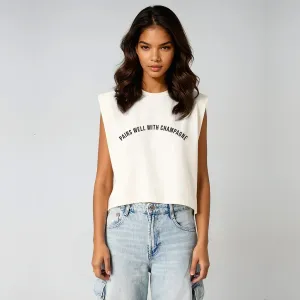 Pairs Well with Champagne® Garment Dyed Muscle Tee