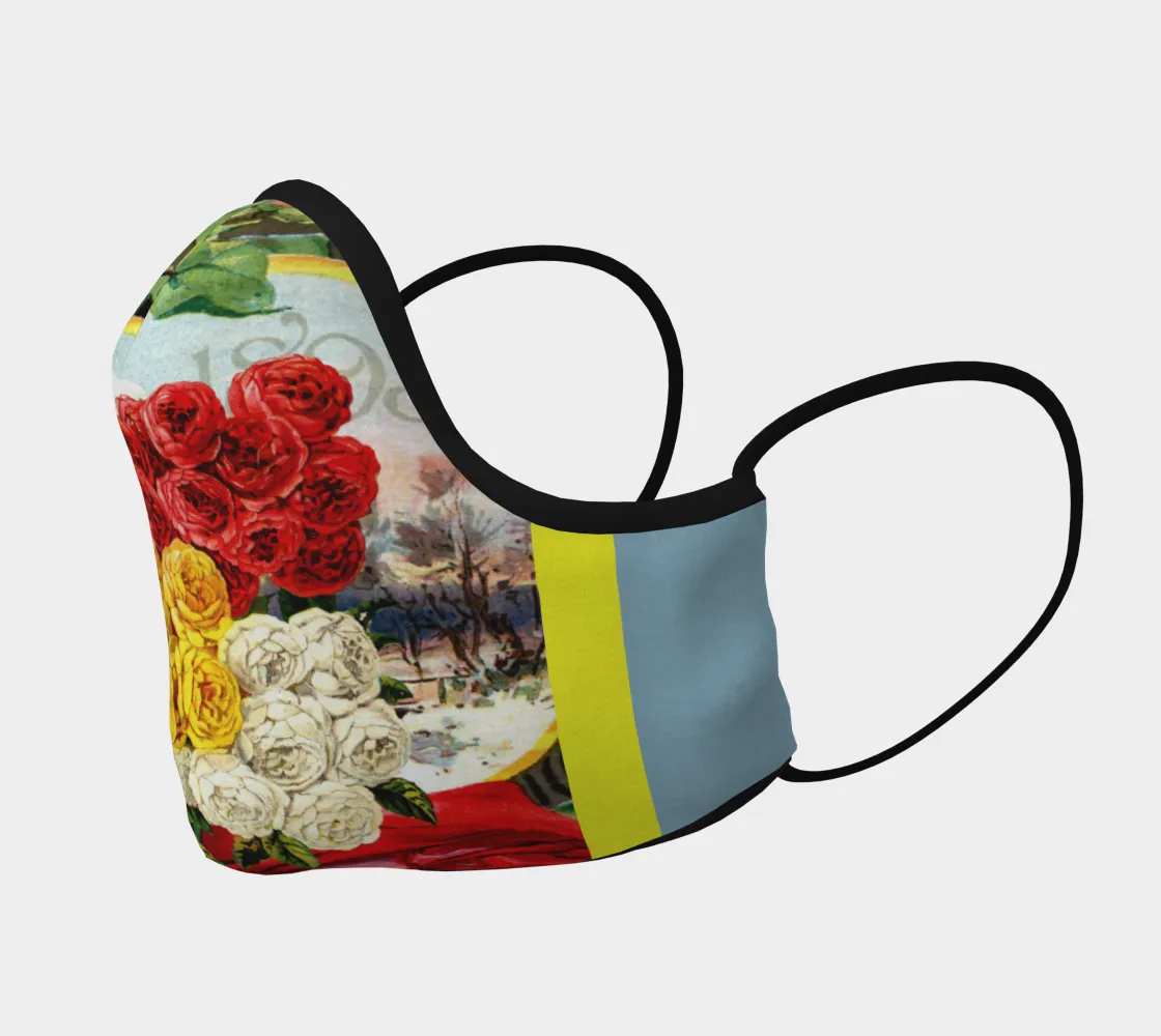 Parade of Roses Face Mask