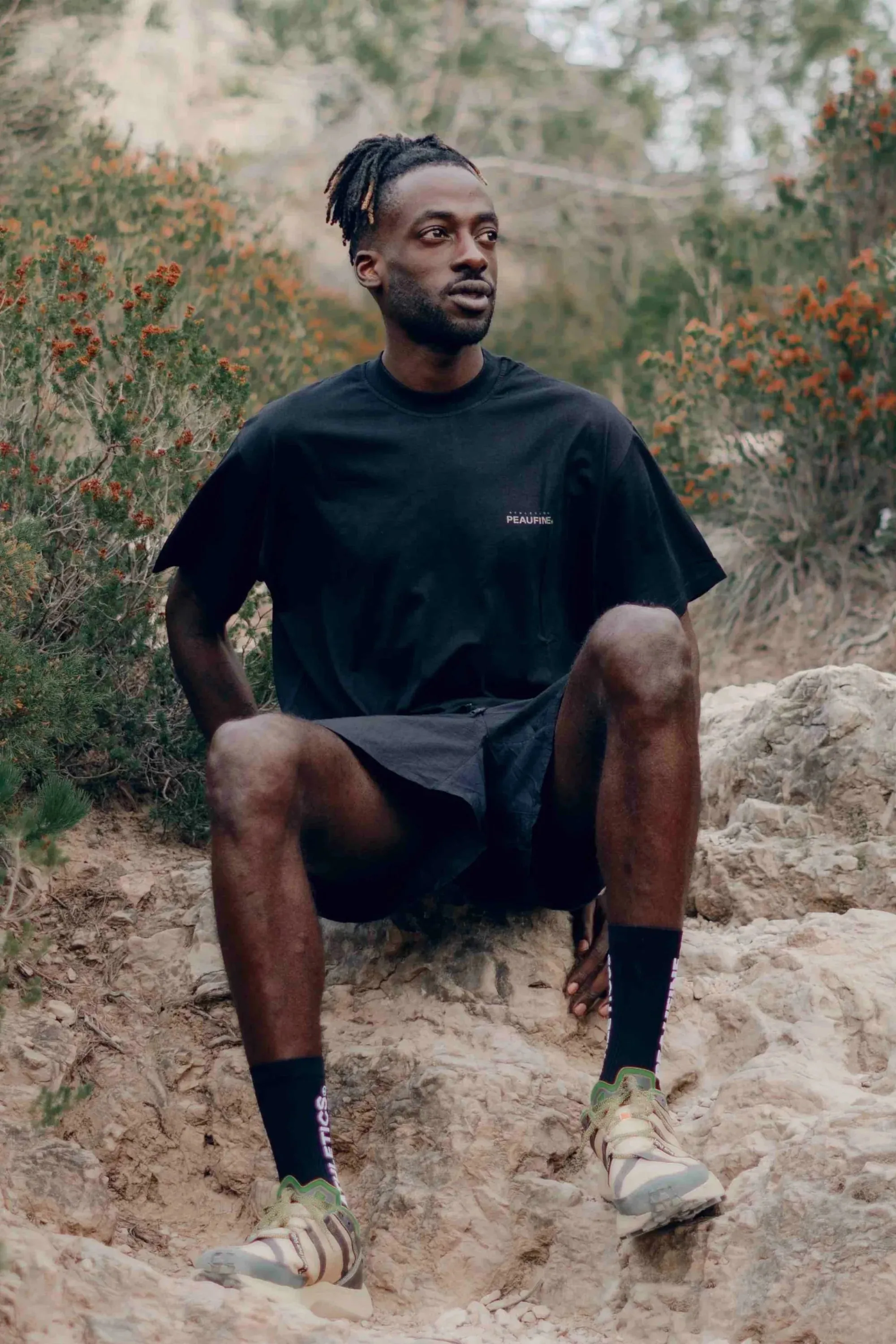 Patchwork Training Short v.2 (Full Black)