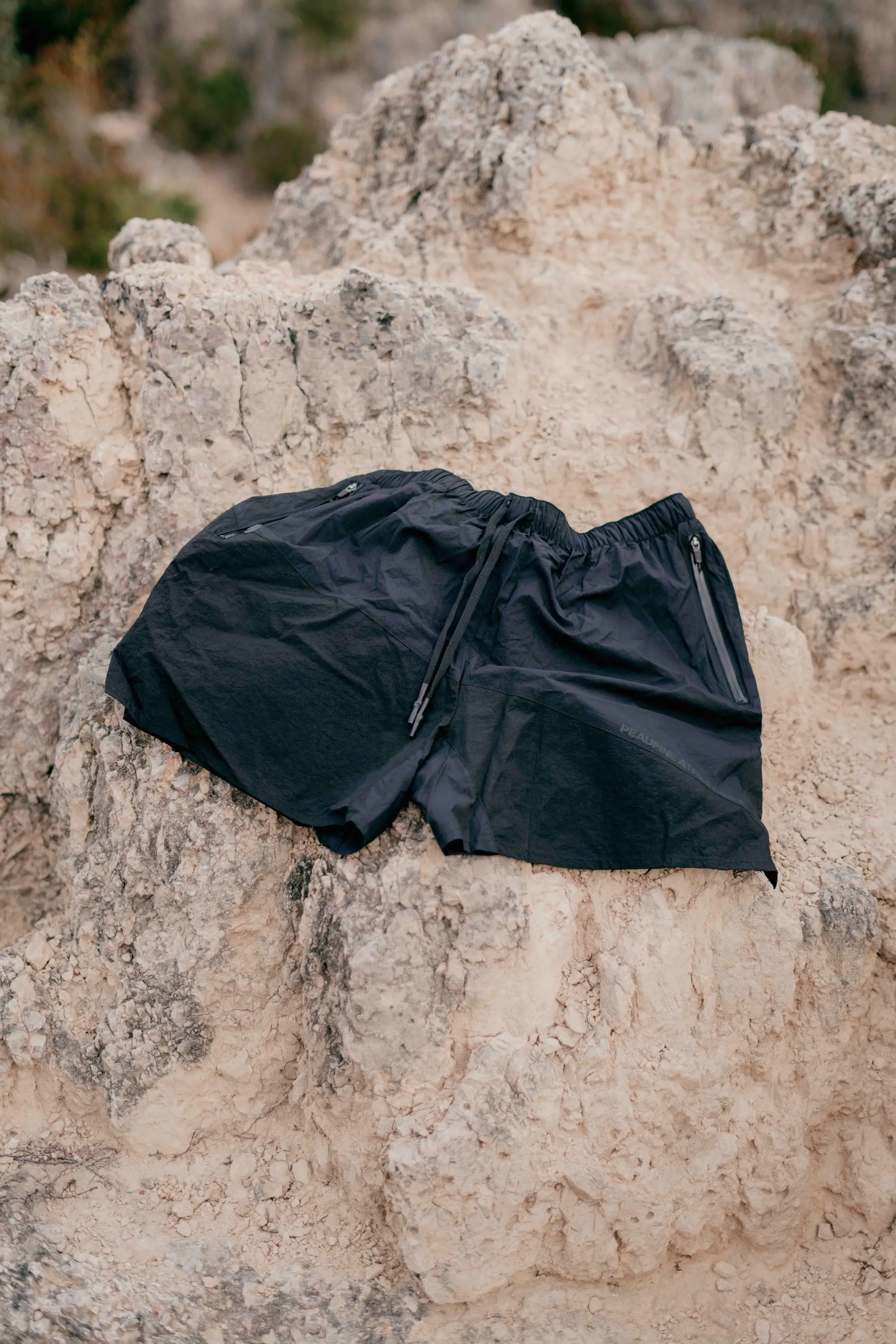 Patchwork Training Short v.2 (Full Black)