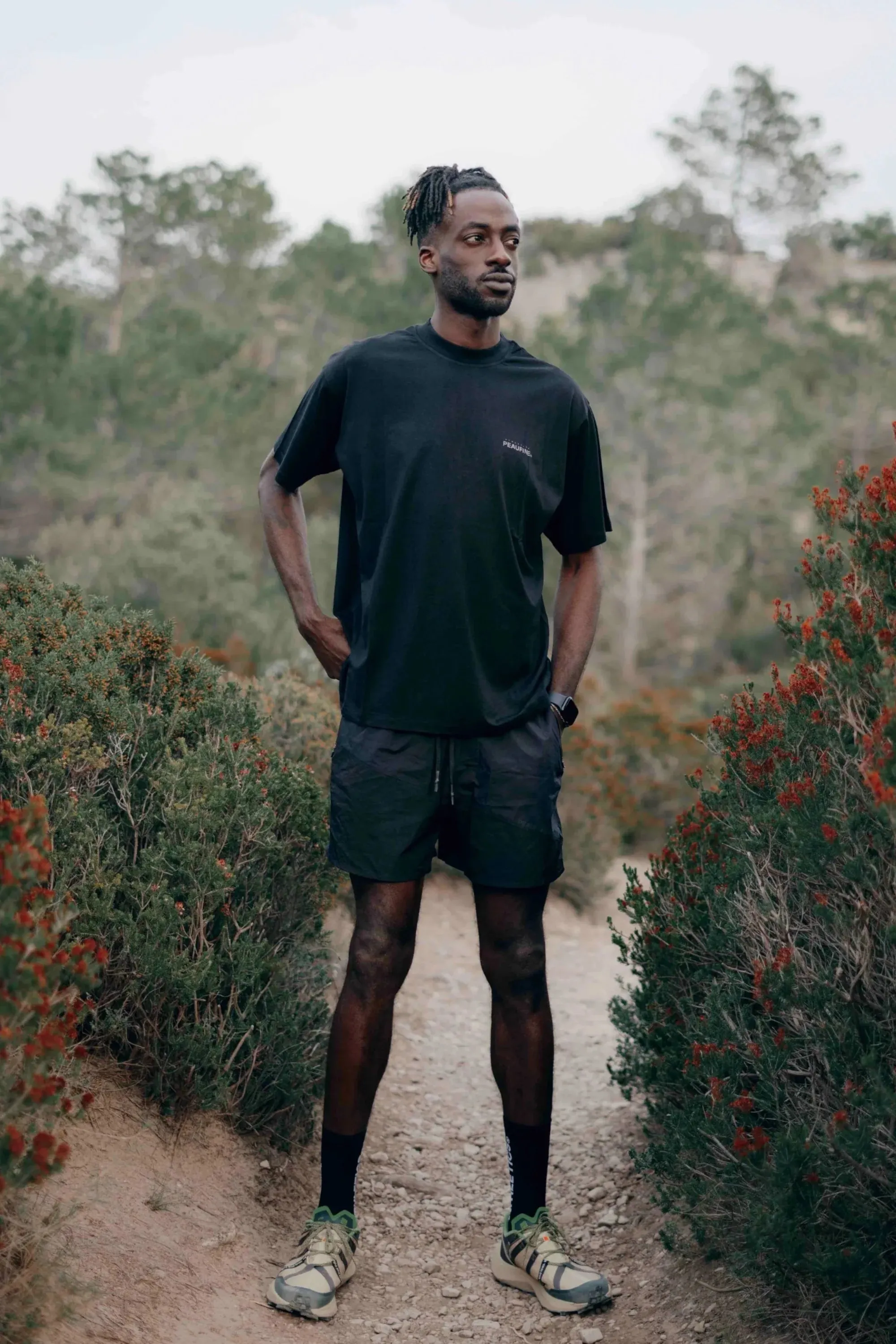 Patchwork Training Short v.2 (Full Black)