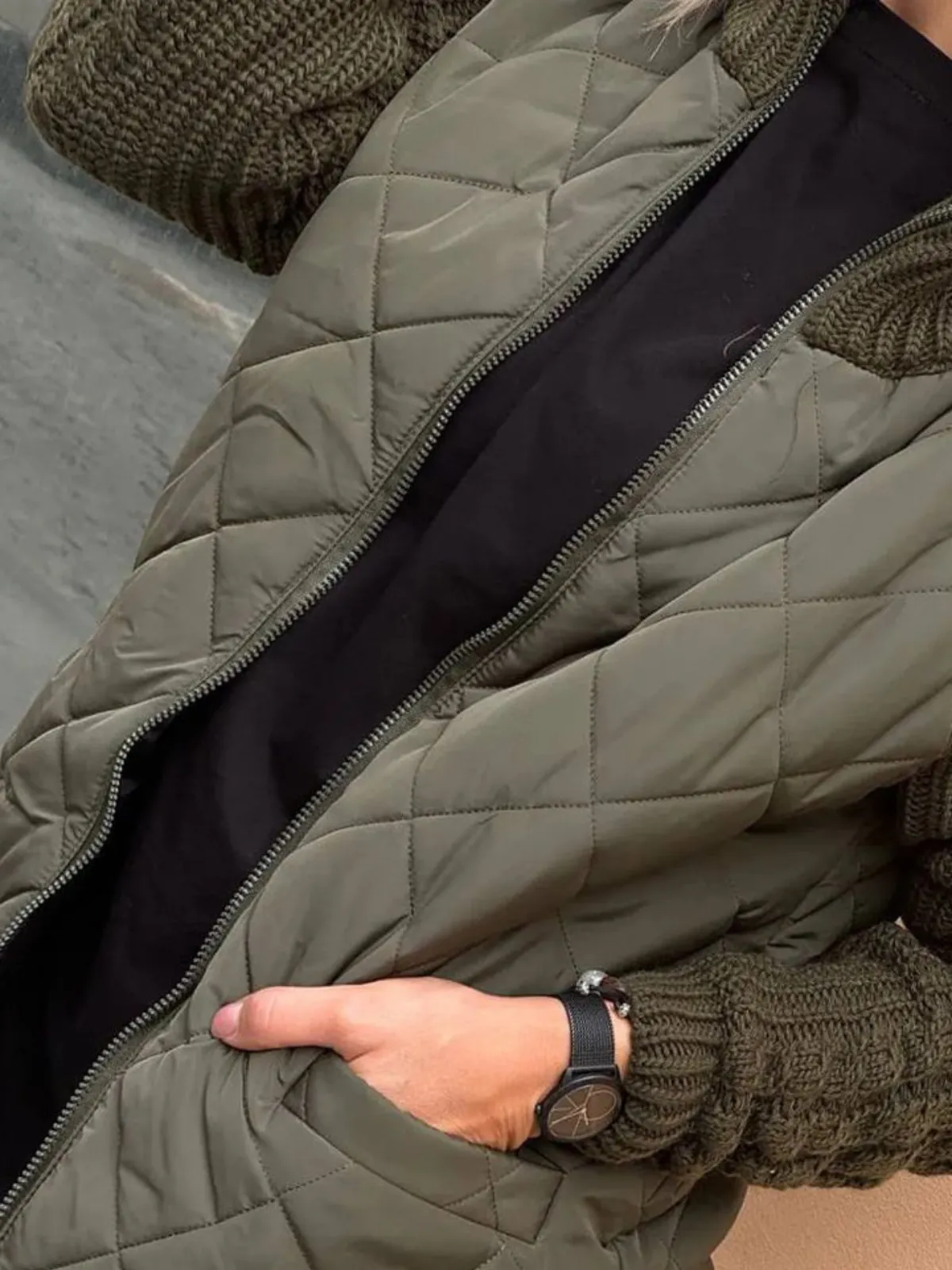 Patricia - Warm Knitted Jacket