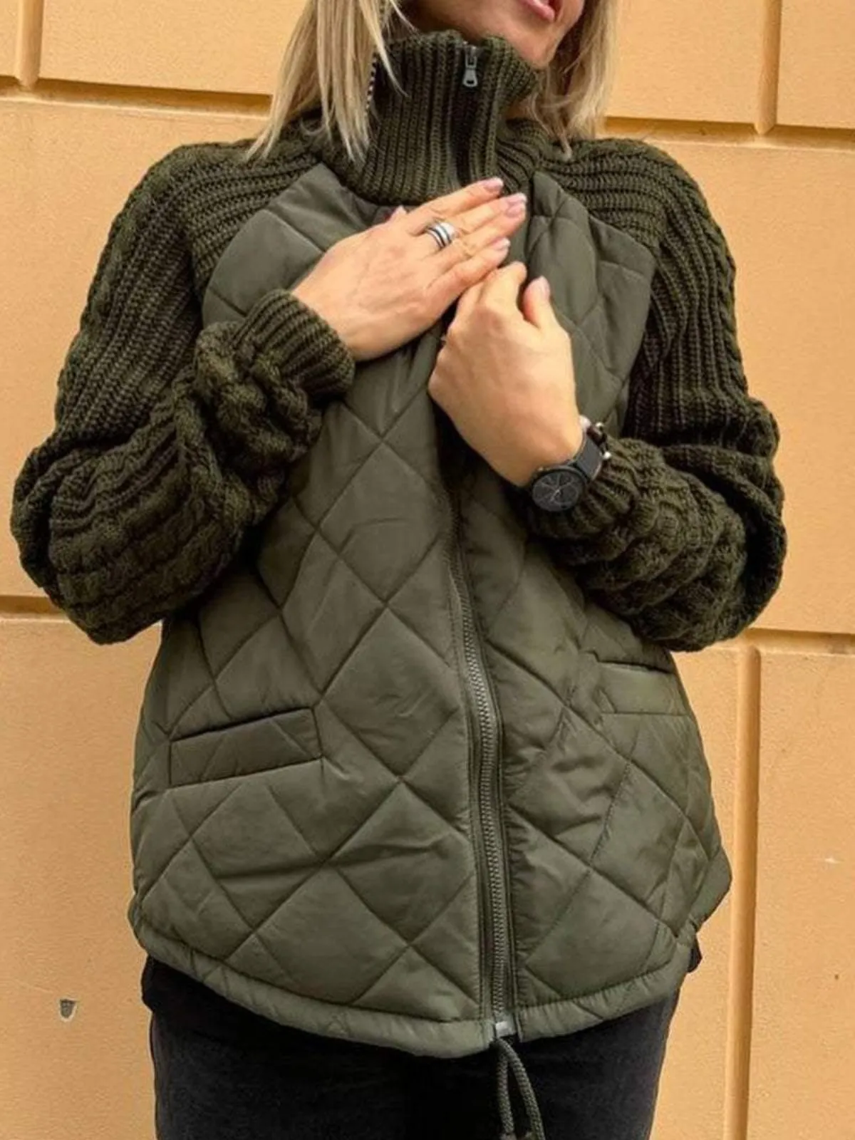 Patricia - Warm Knitted Jacket