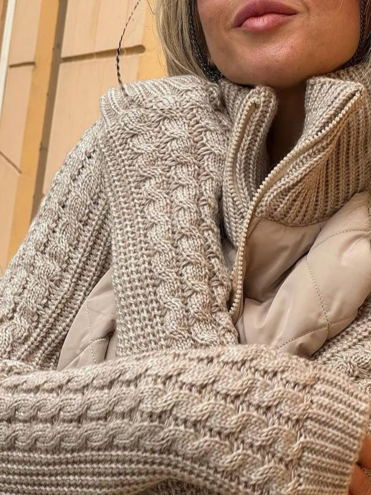 Patricia - Warm Knitted Jacket