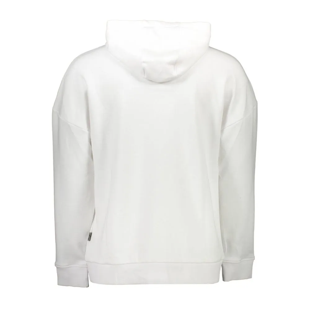 Plein Sport White Cotton Men Sweater