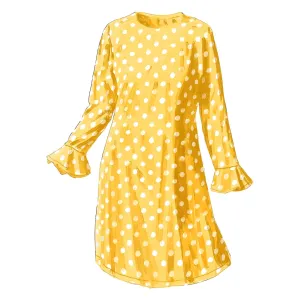 Polka Dot Ruffle Dress