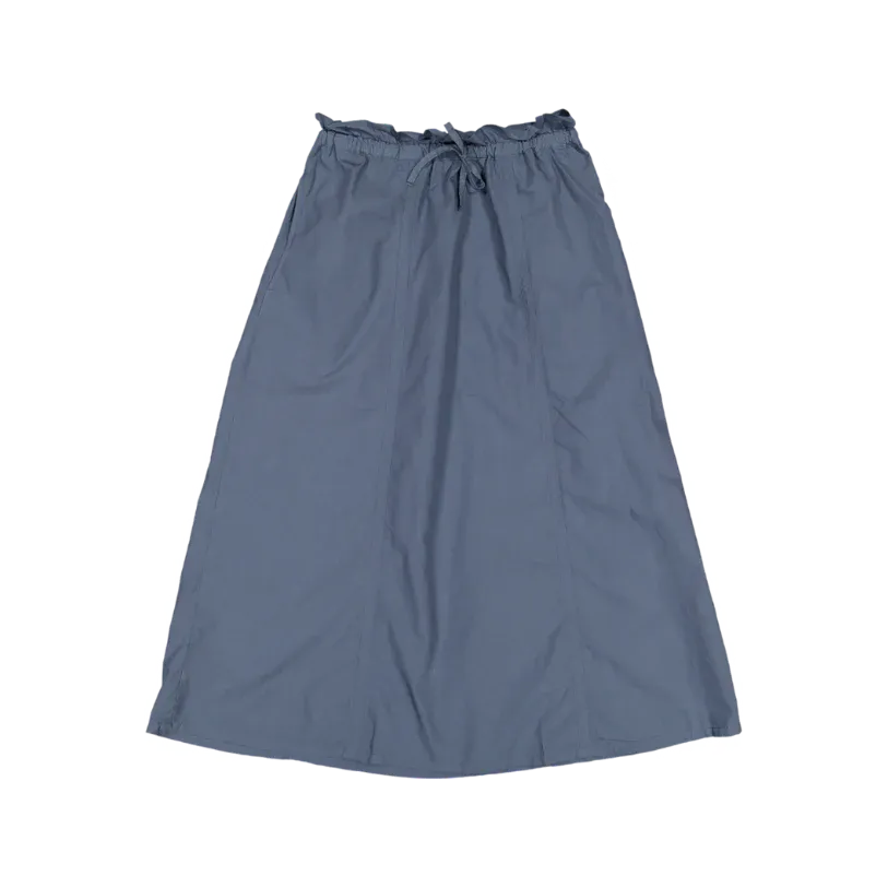 POSITANO_62 Long skirt - Ardoise