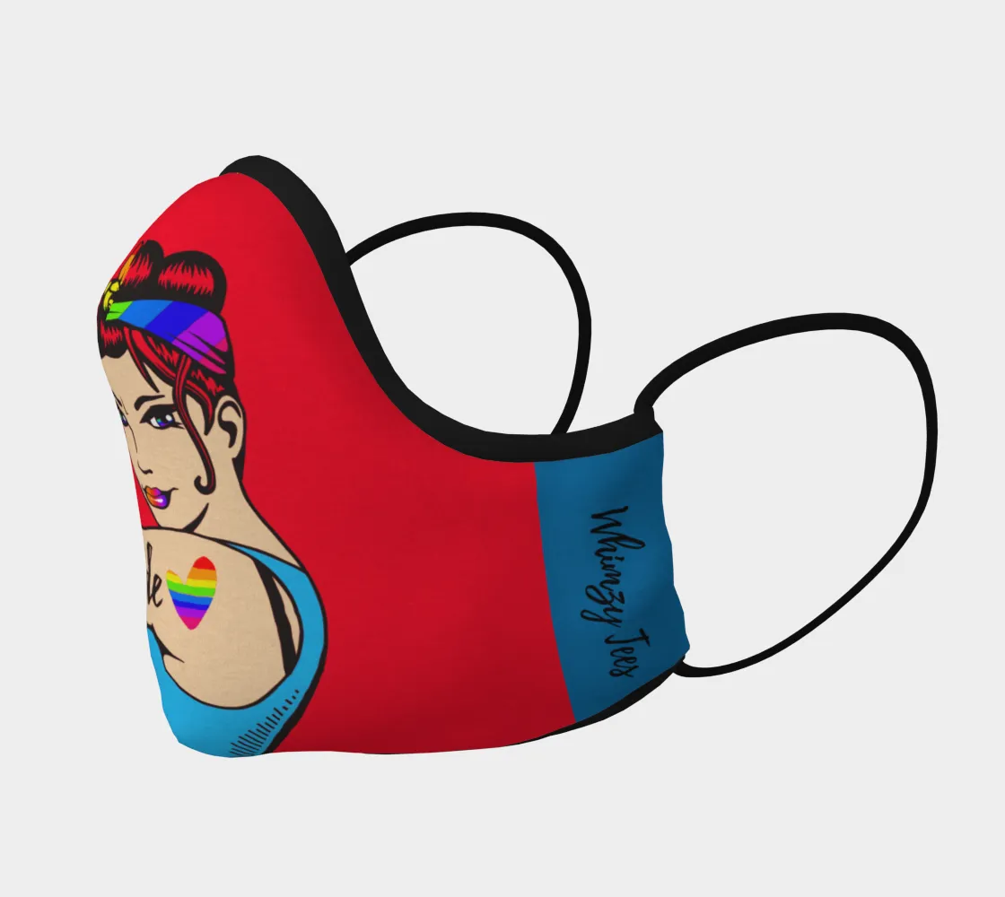 Prideful Rosie Face Mask