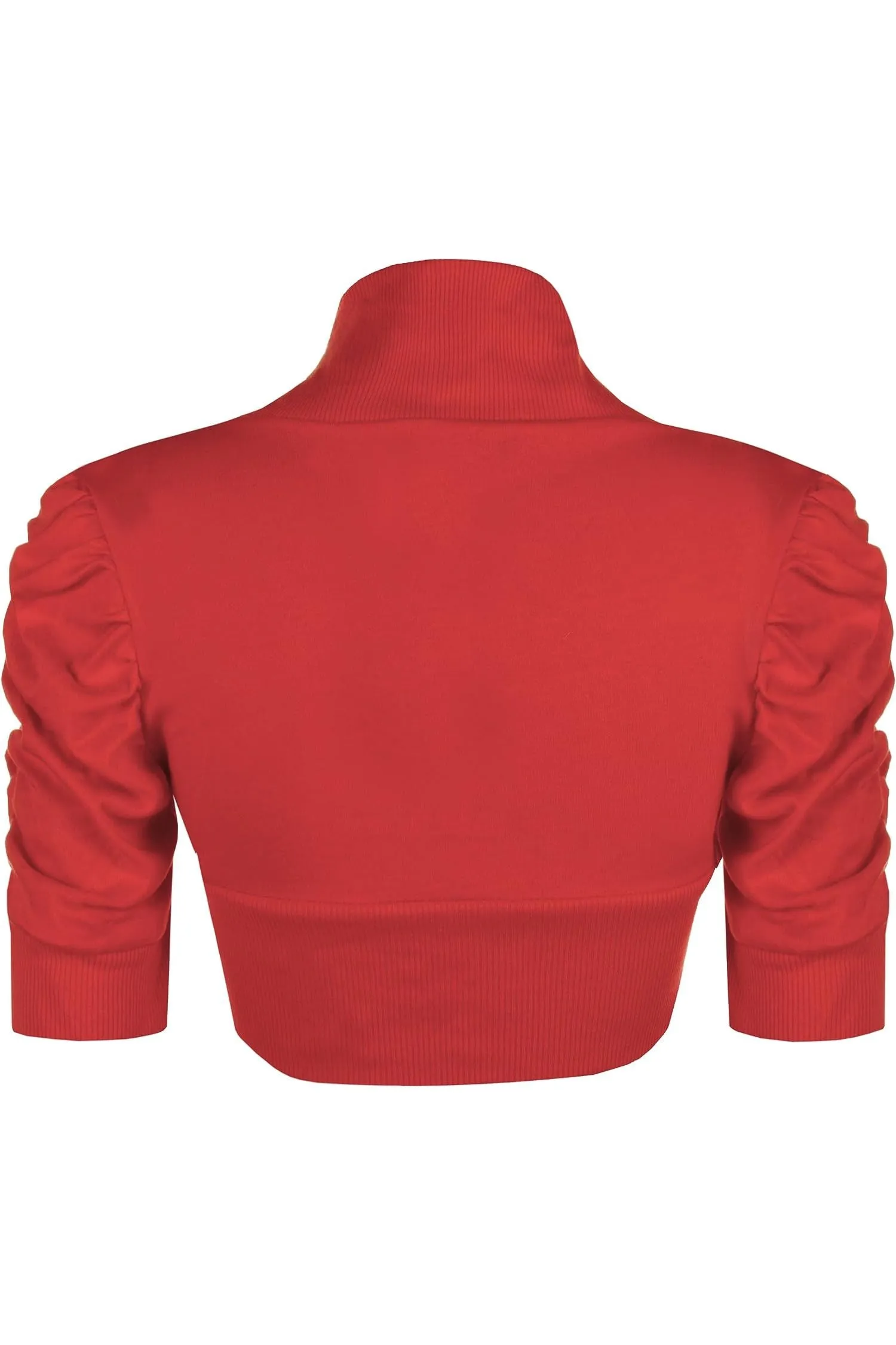 Puff Sleeve Bolero Shrug