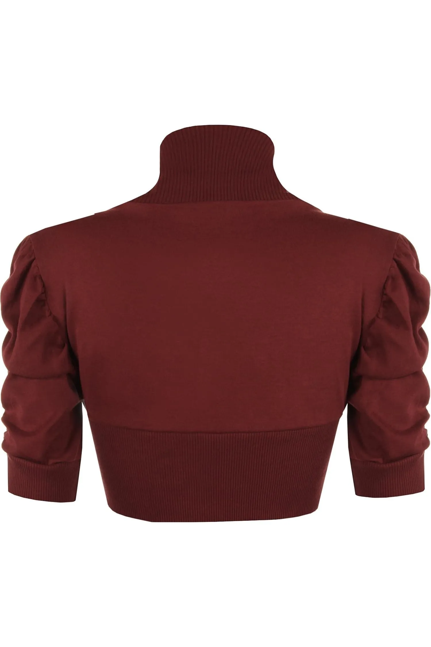 Puff Sleeve Bolero Shrug