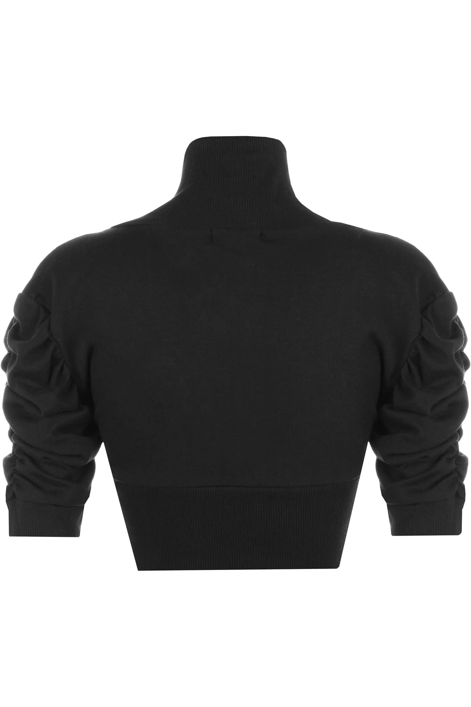 Puff Sleeve Bolero Shrug