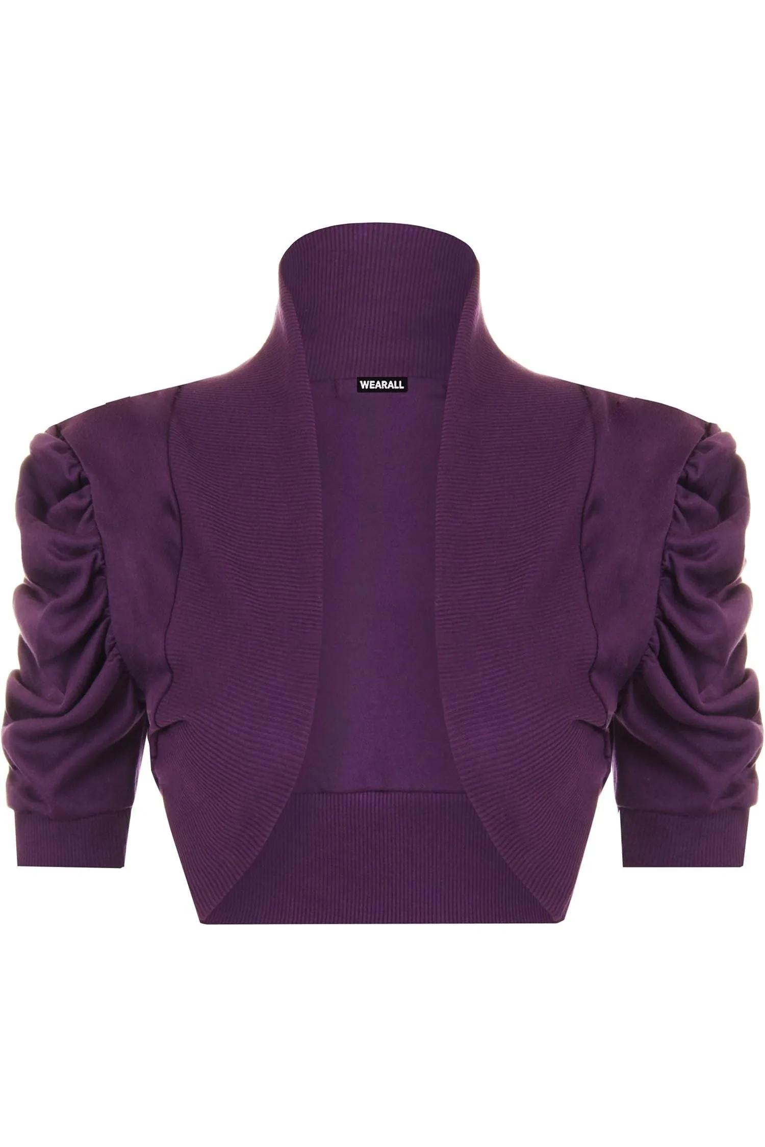 Puff Sleeve Bolero Shrug