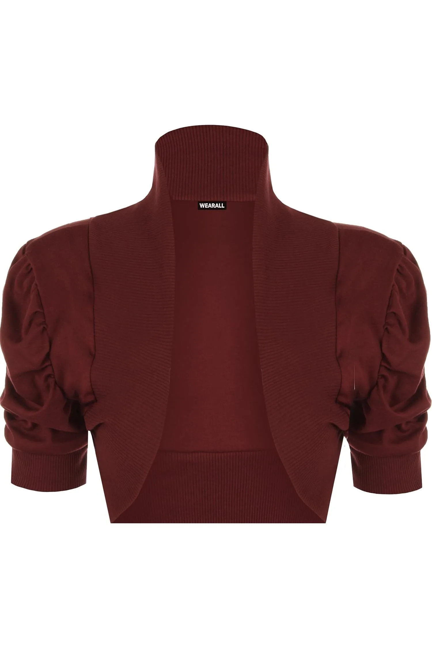 Puff Sleeve Bolero Shrug