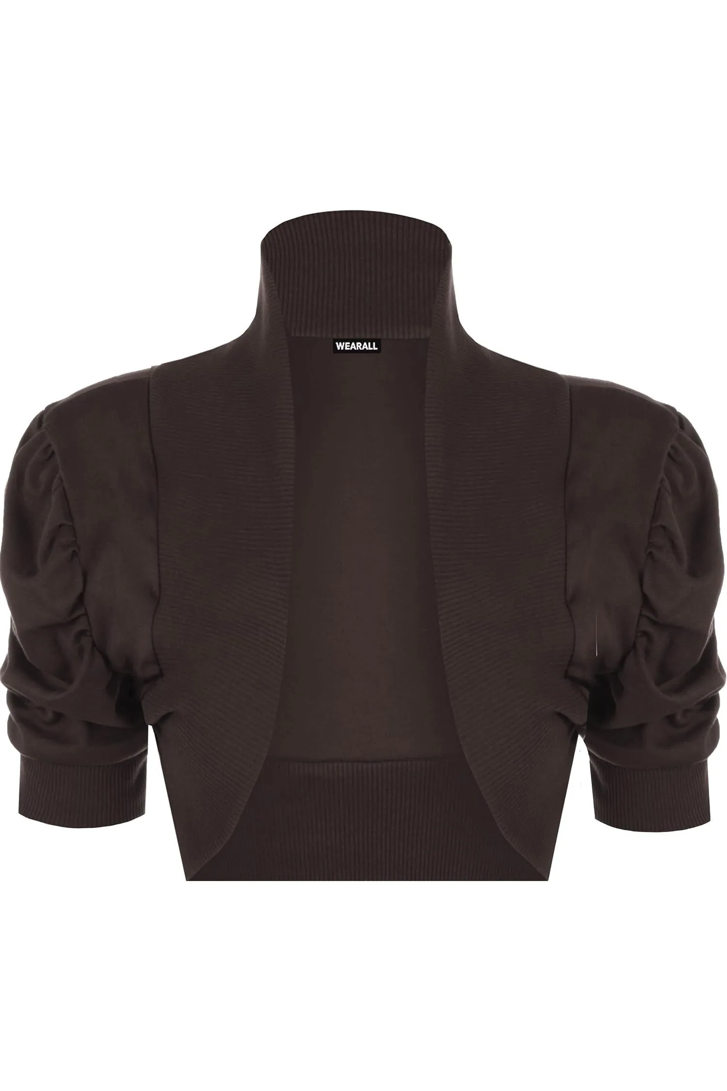 Puff Sleeve Bolero Shrug