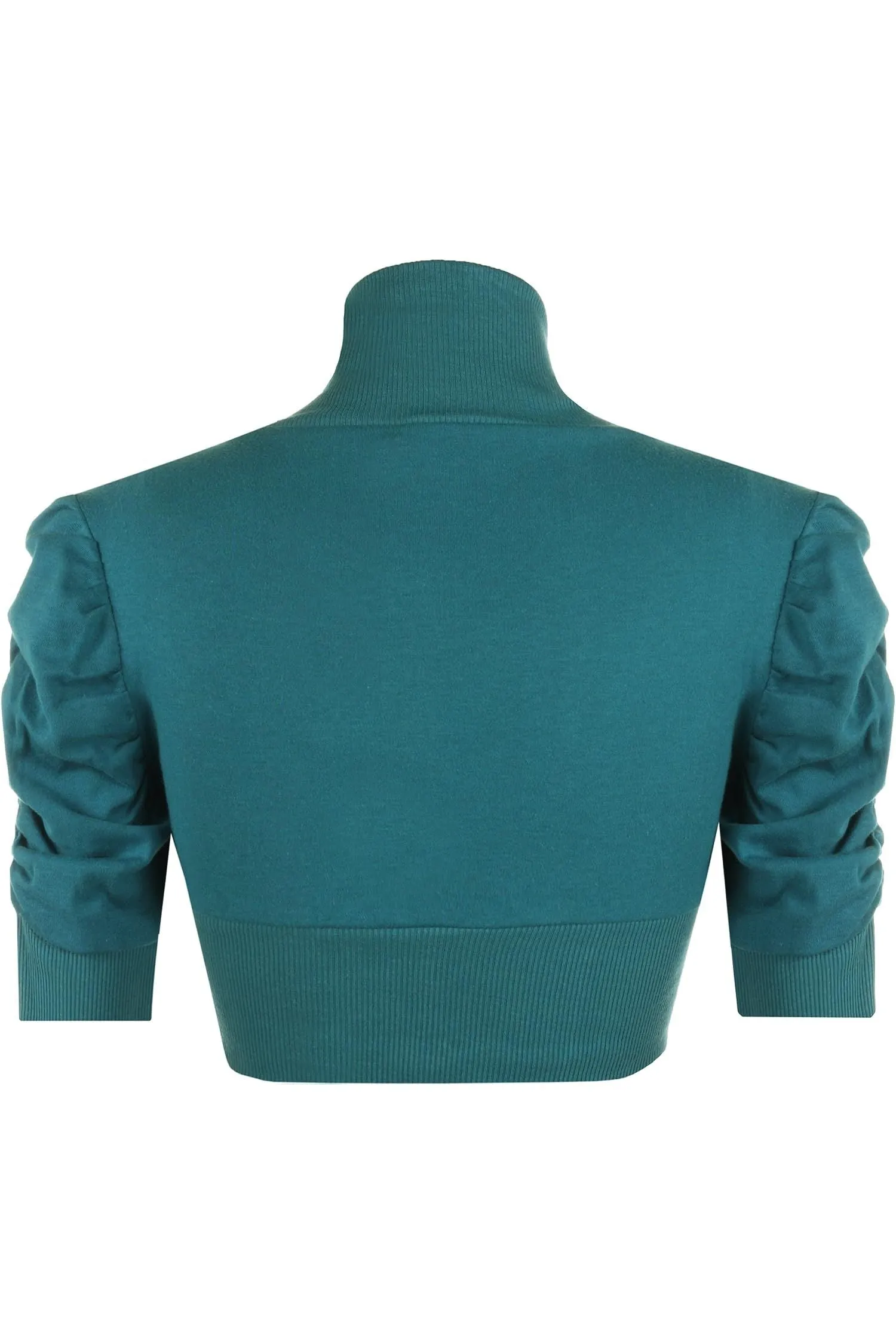 Puff Sleeve Bolero Shrug