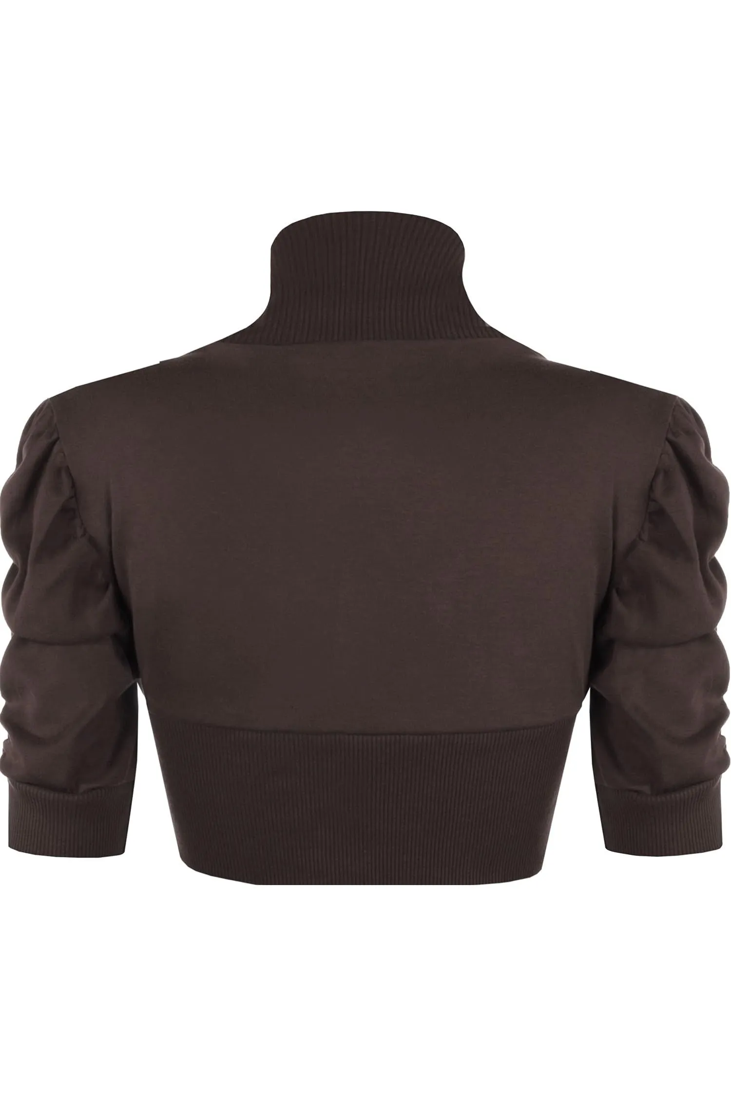 Puff Sleeve Bolero Shrug
