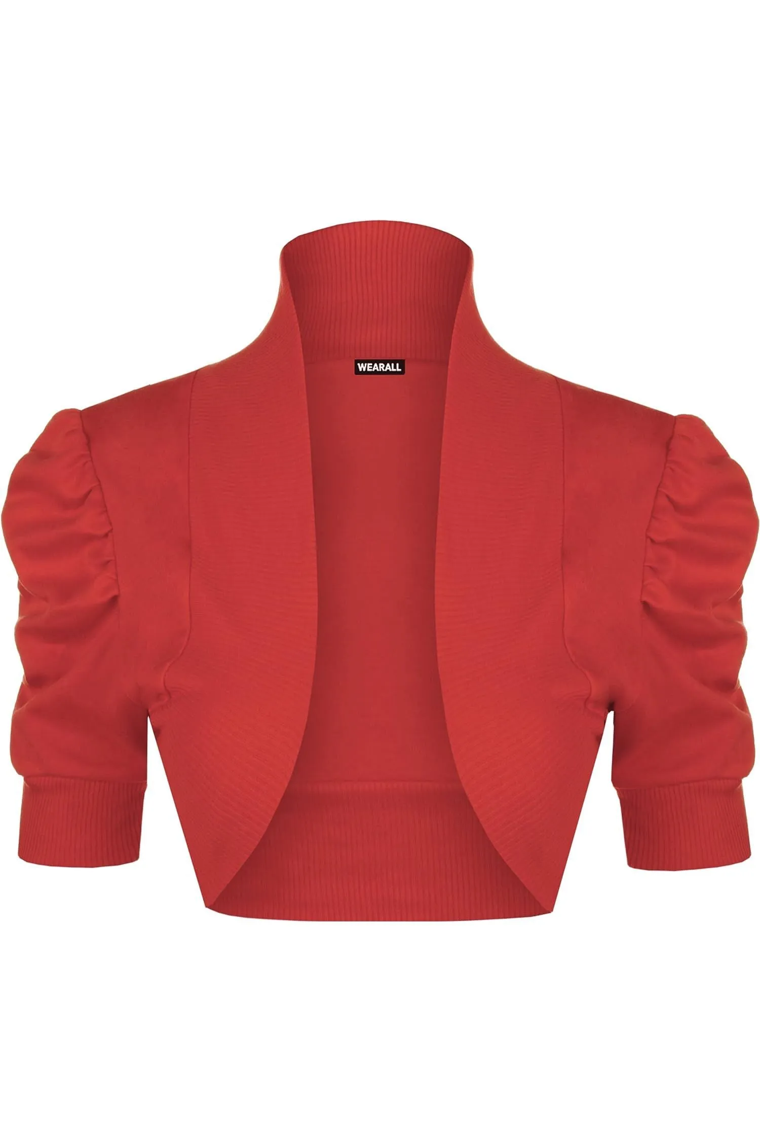 Puff Sleeve Bolero Shrug