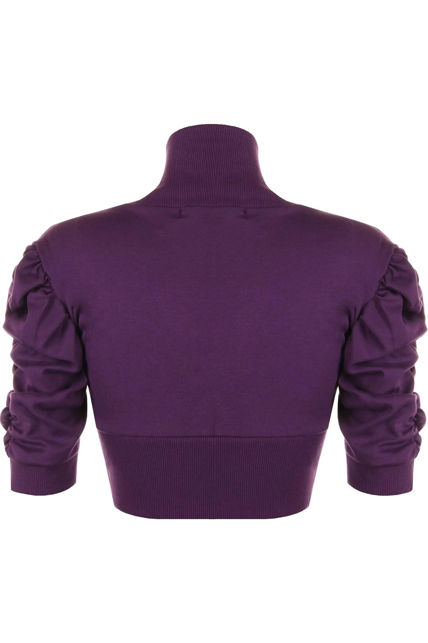 Puff Sleeve Bolero Shrug