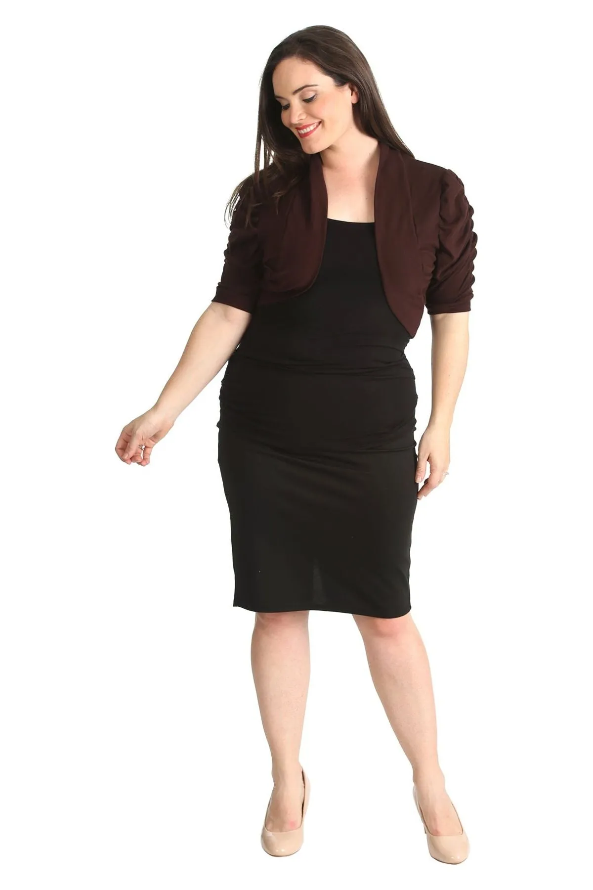 Puff Sleeve Bolero Shrug
