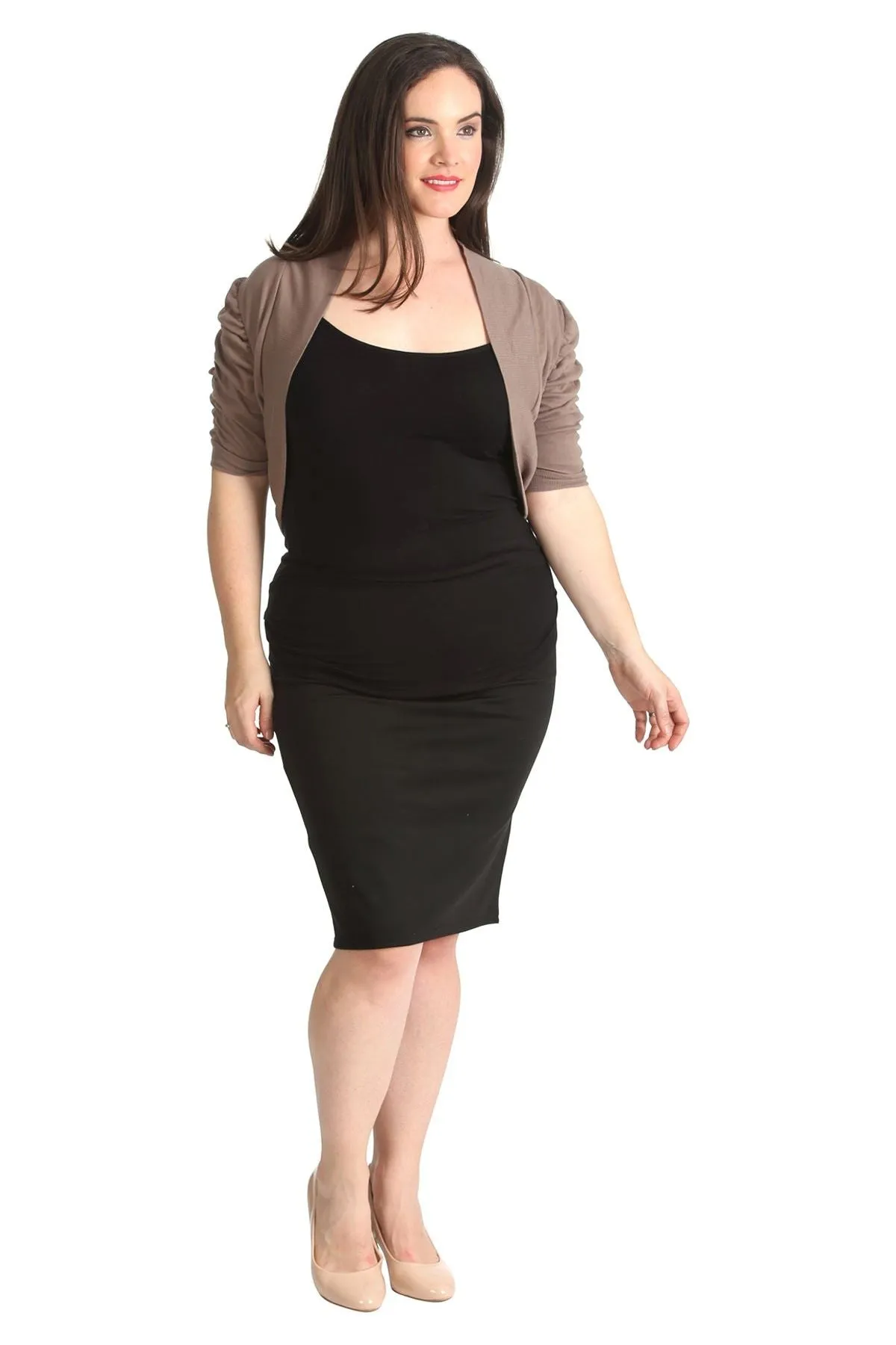 Puff Sleeve Bolero Shrug