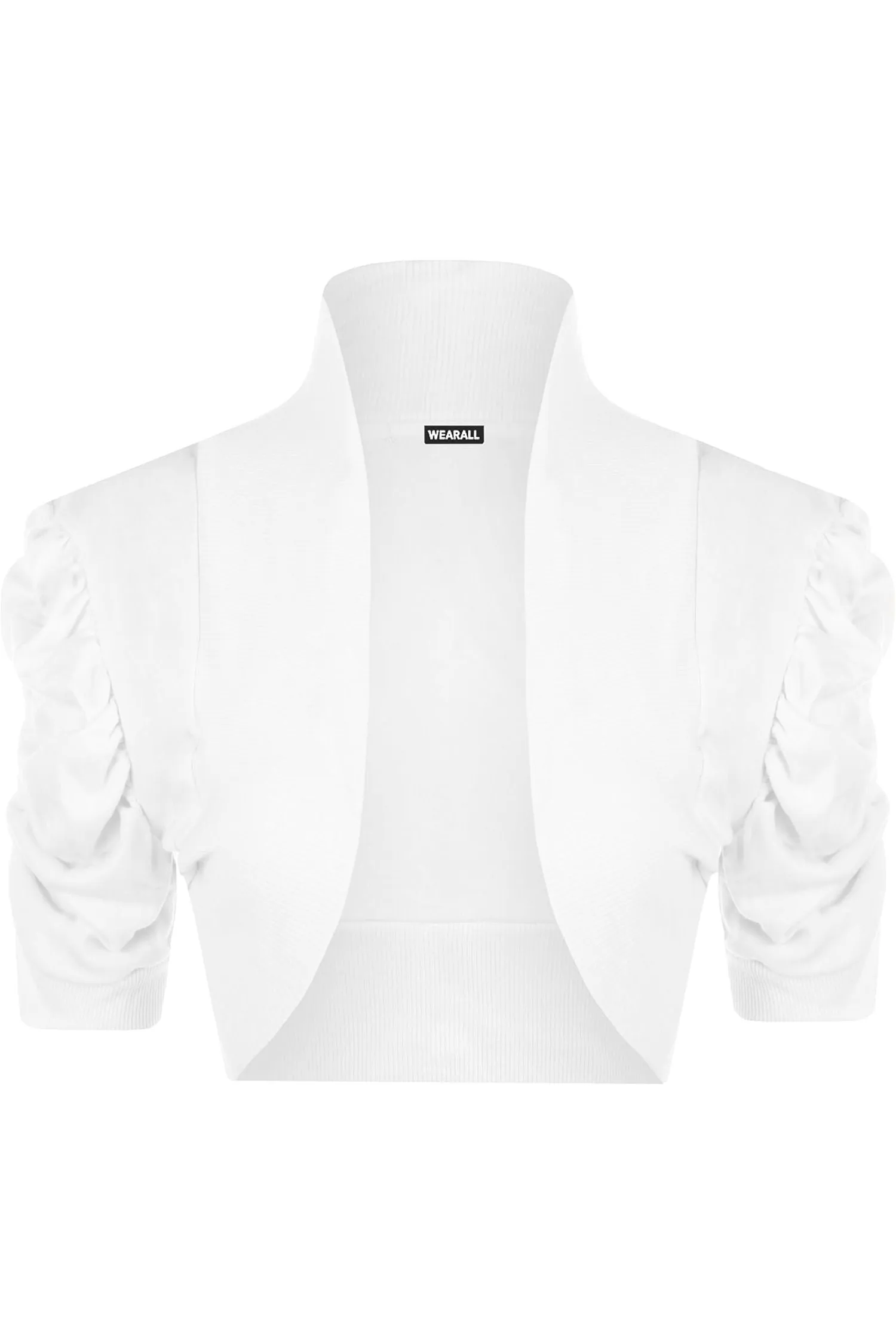 Puff Sleeve Bolero Shrug