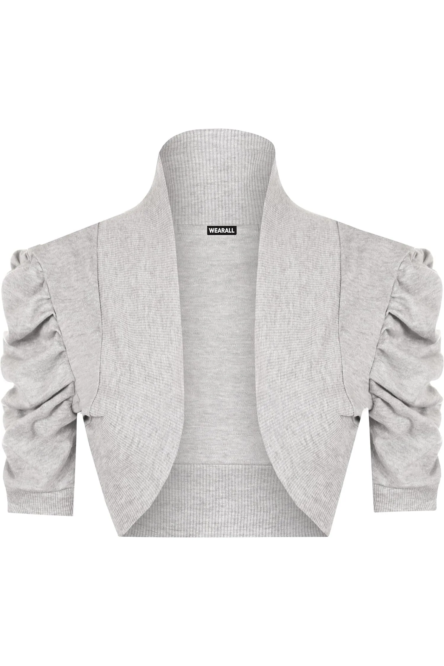 Puff Sleeve Bolero Shrug