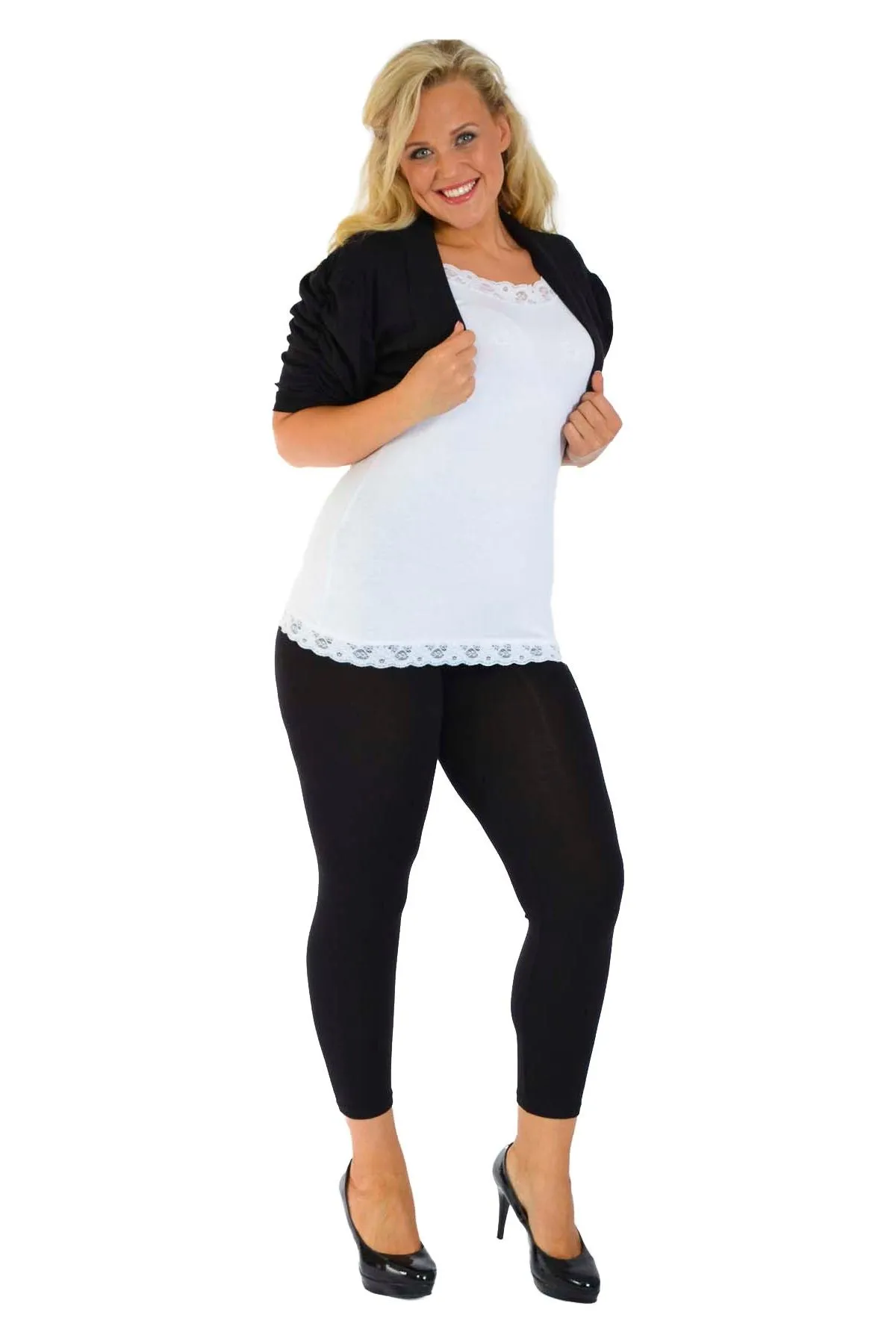 Puff Sleeve Bolero Shrug