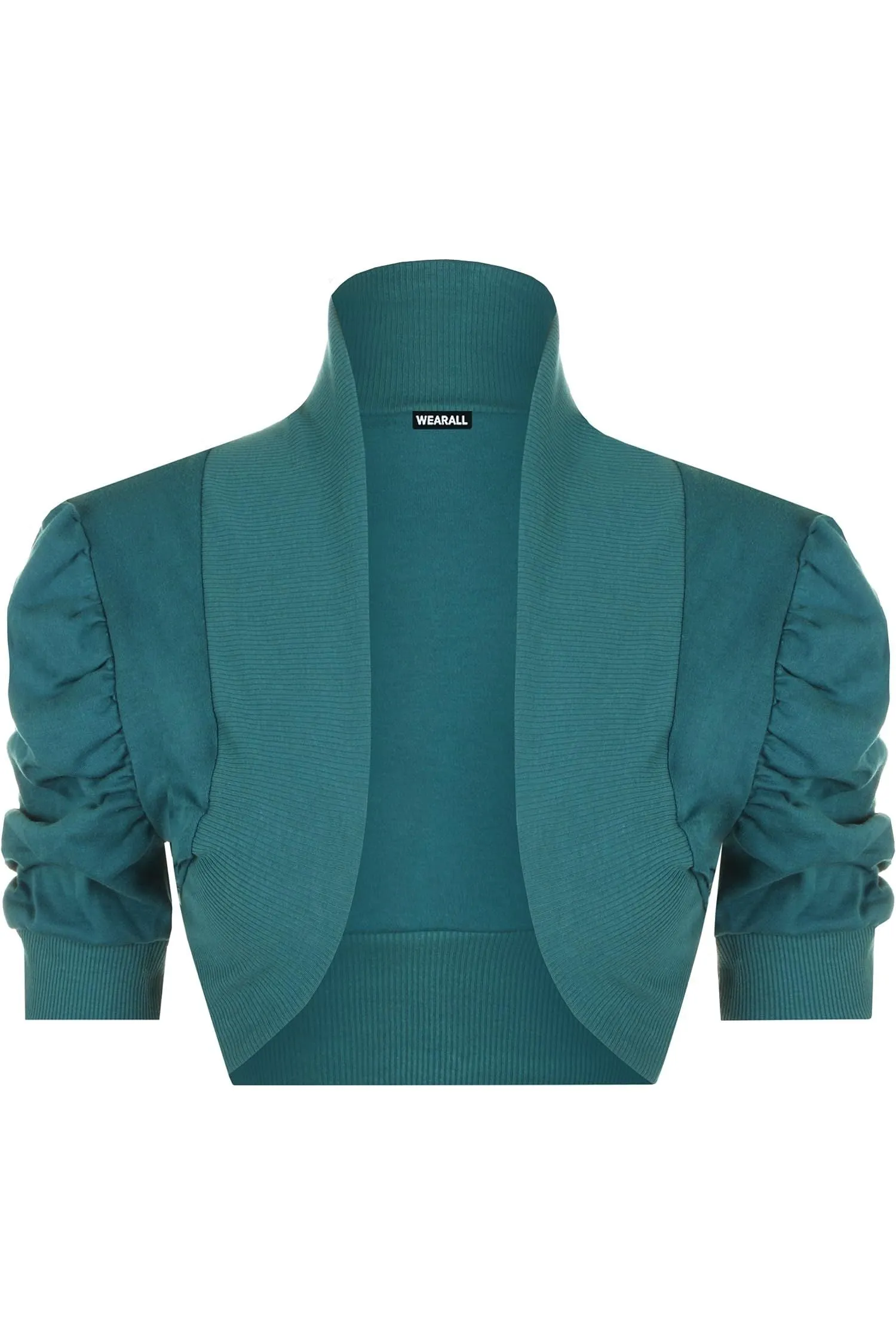 Puff Sleeve Bolero Shrug