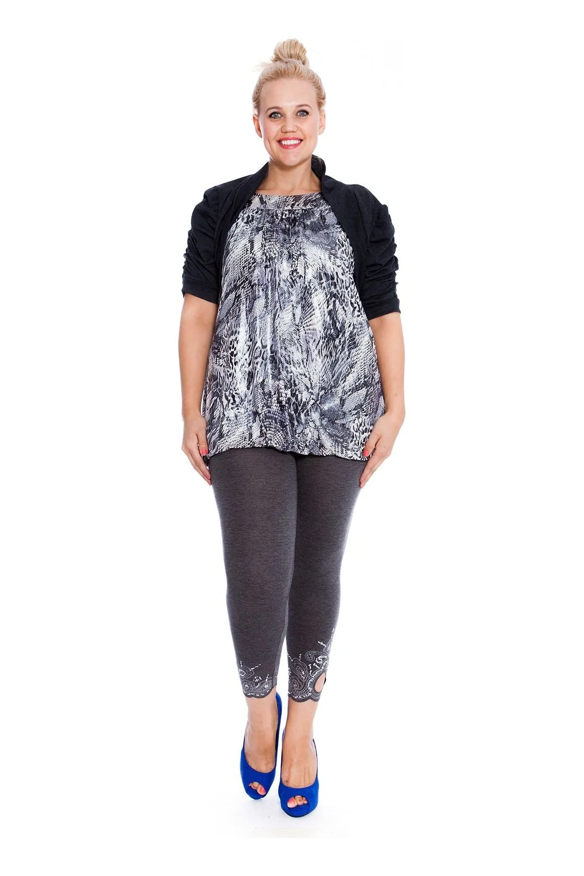 Puff Sleeve Bolero Shrug