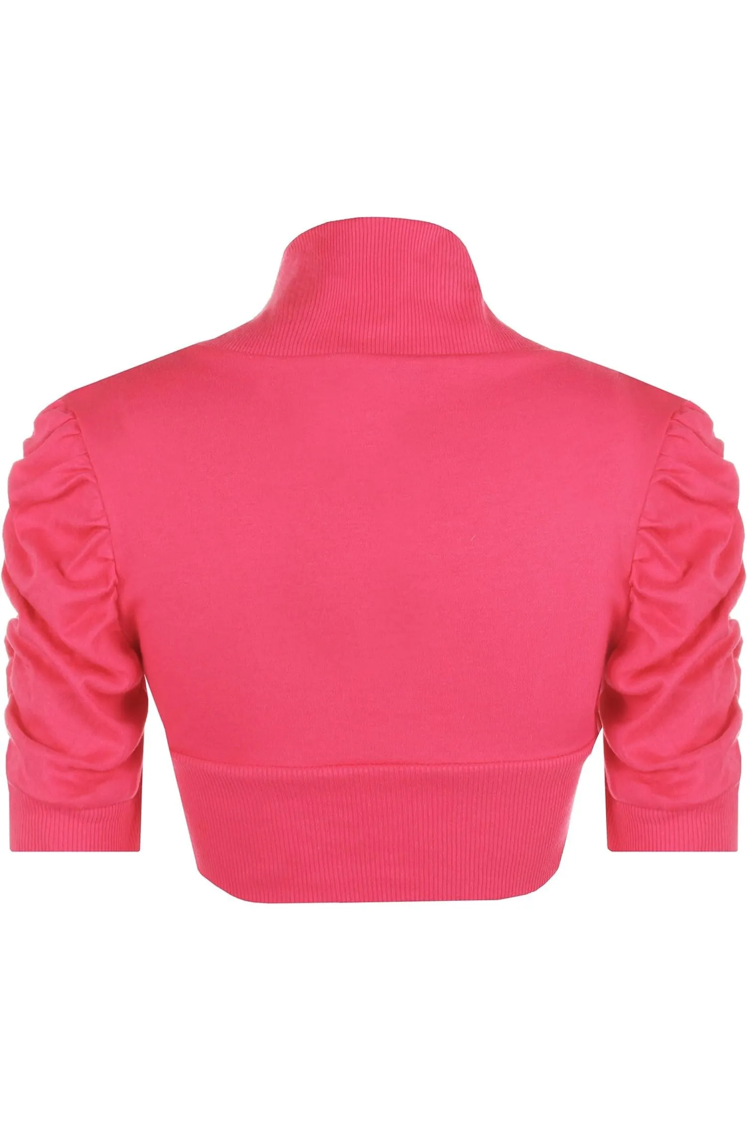 Puff Sleeve Bolero Shrug