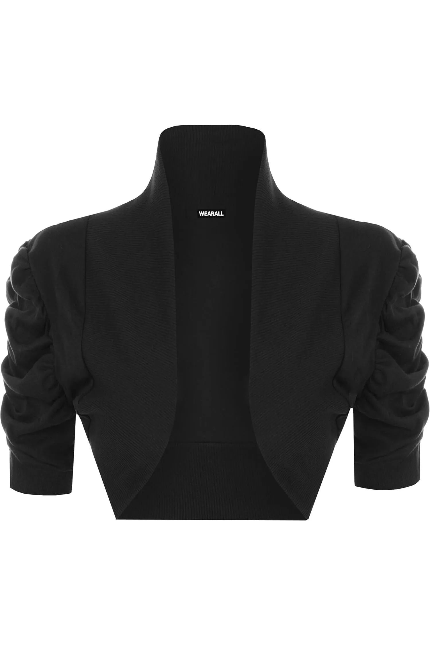 Puff Sleeve Bolero Shrug