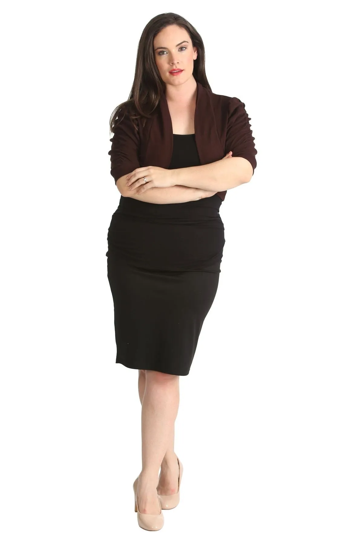 Puff Sleeve Bolero Shrug