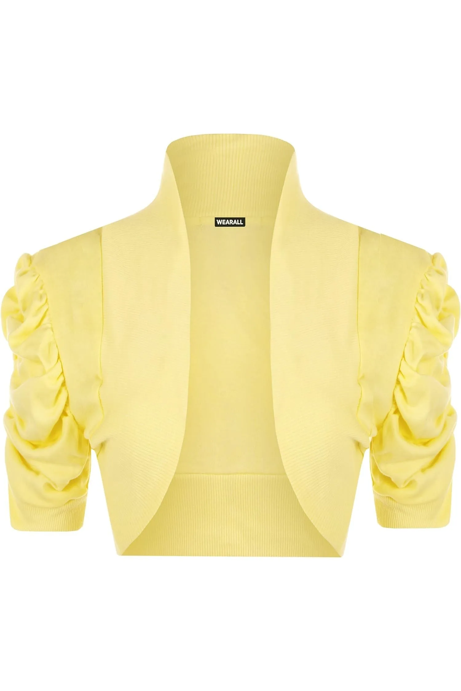 Puff Sleeve Bolero Shrug