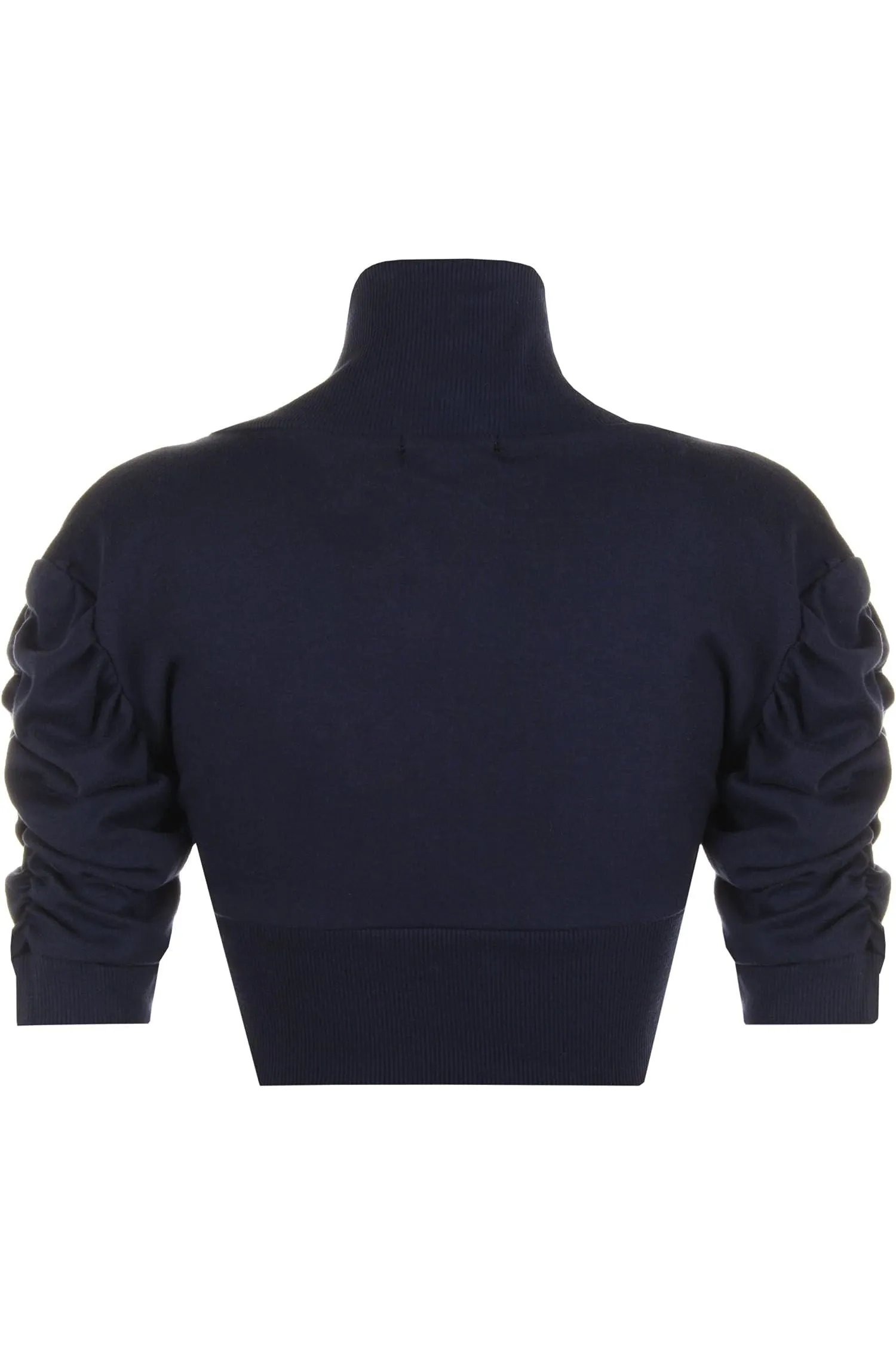 Puff Sleeve Bolero Shrug