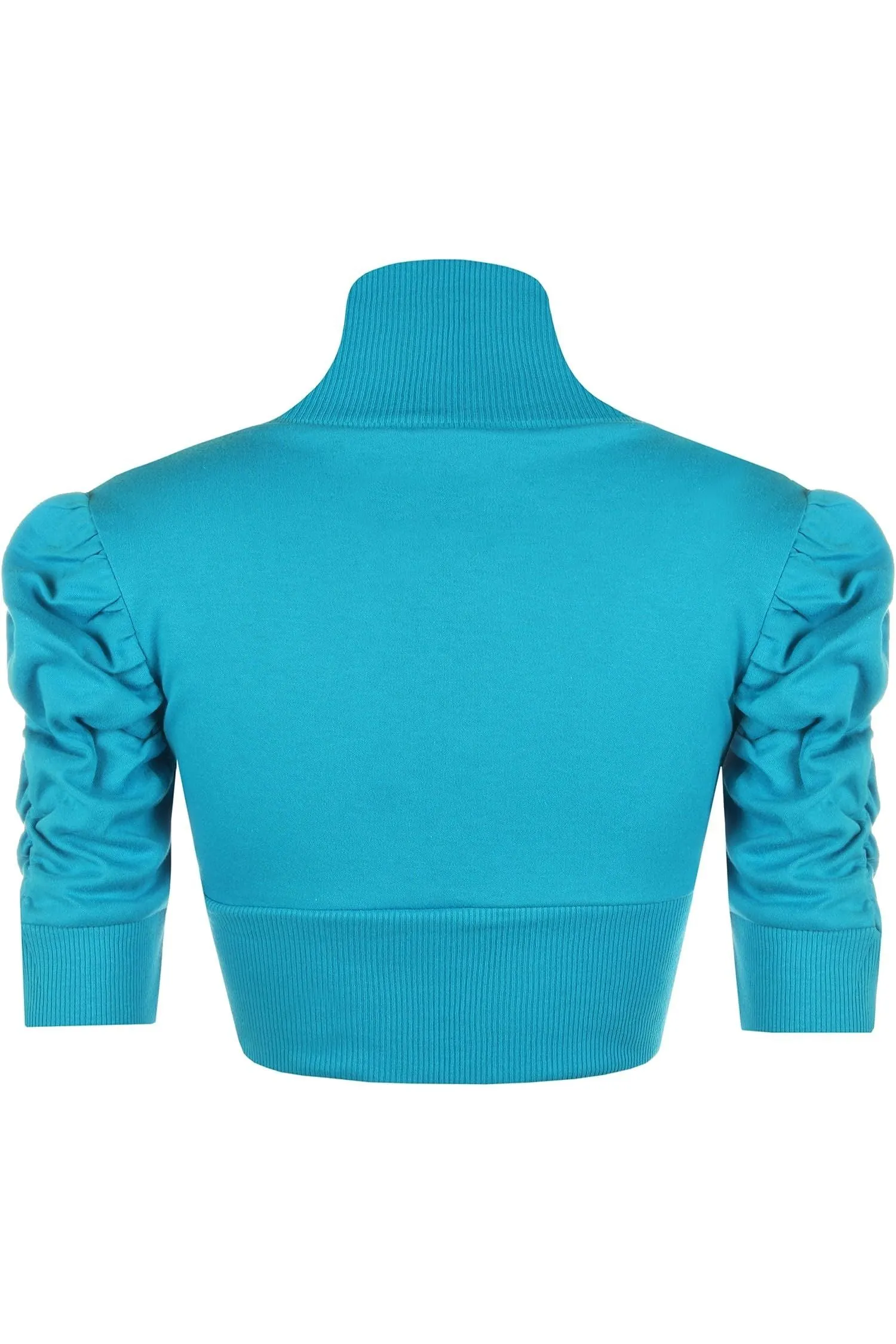 Puff Sleeve Bolero Shrug