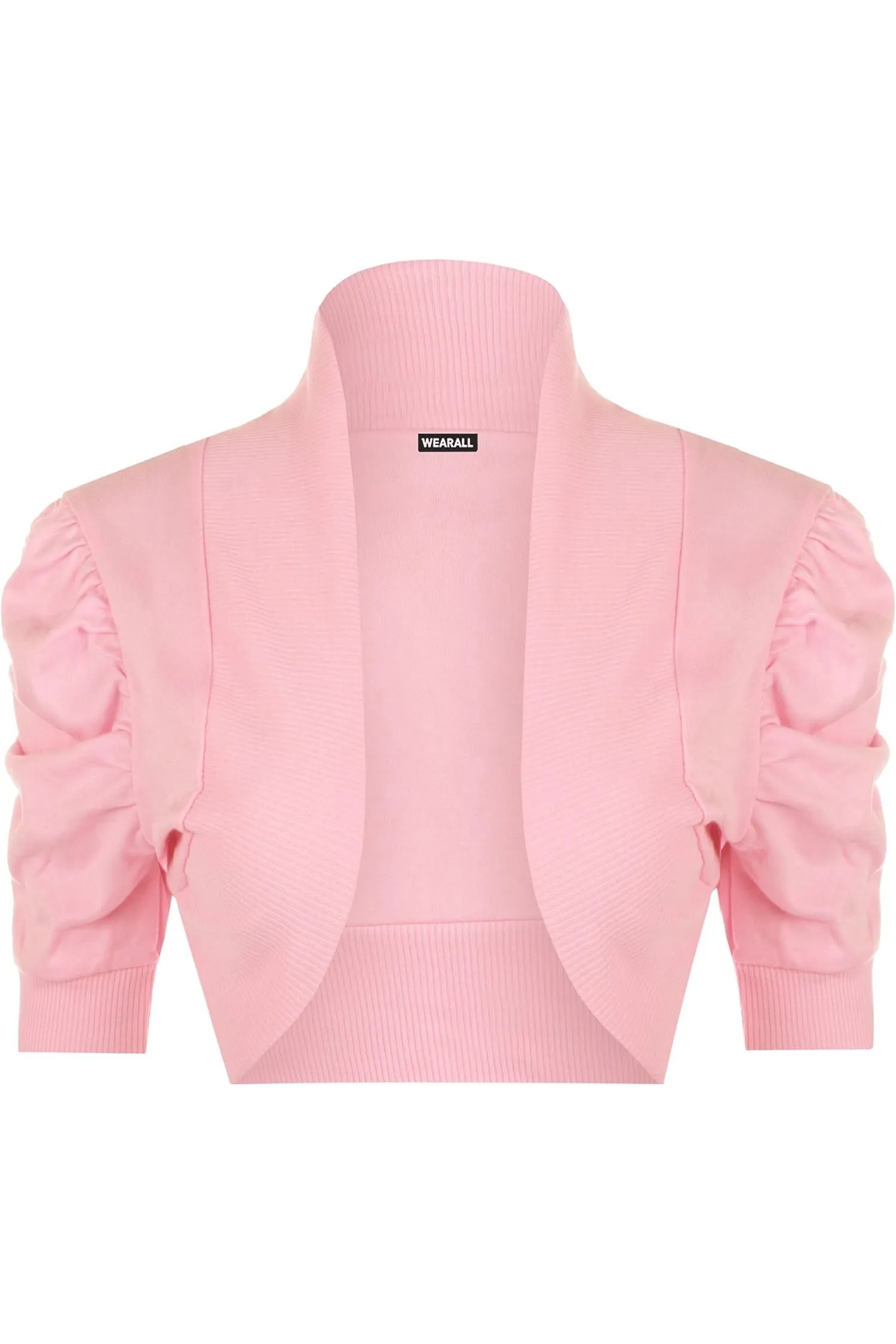 Puff Sleeve Bolero Shrug