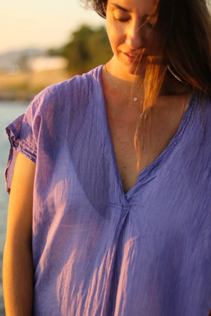 Purple Beach Dress