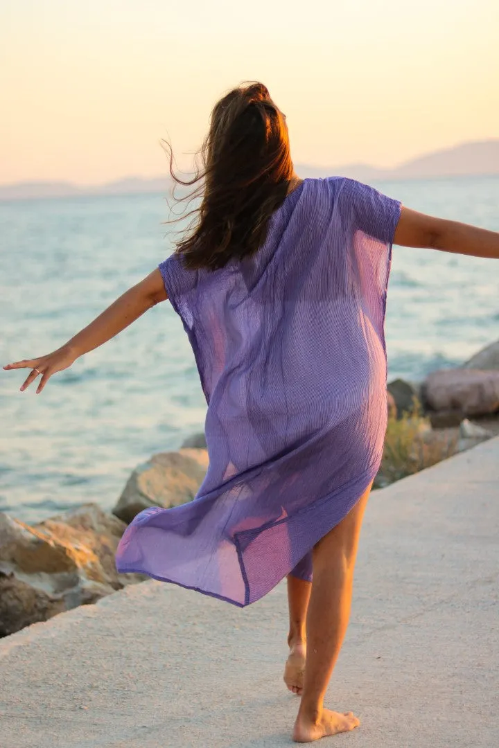 Purple Beach Dress