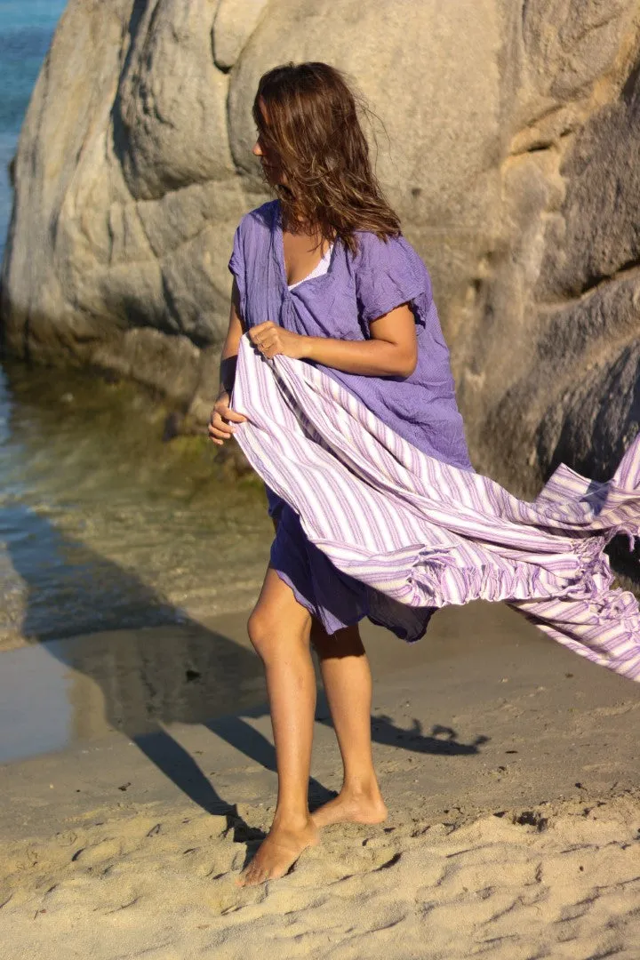 Purple Beach Dress