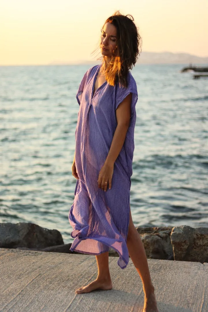 Purple Beach Dress
