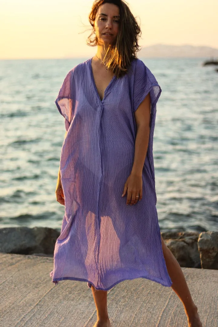 Purple Beach Dress