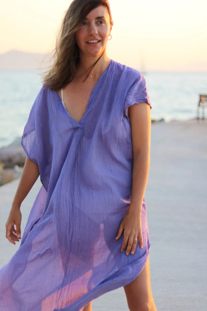 Purple Beach Dress