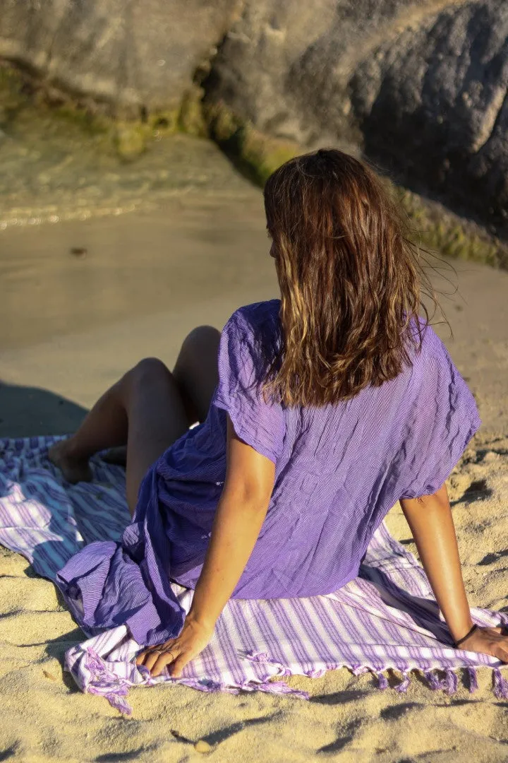 Purple Beach Dress