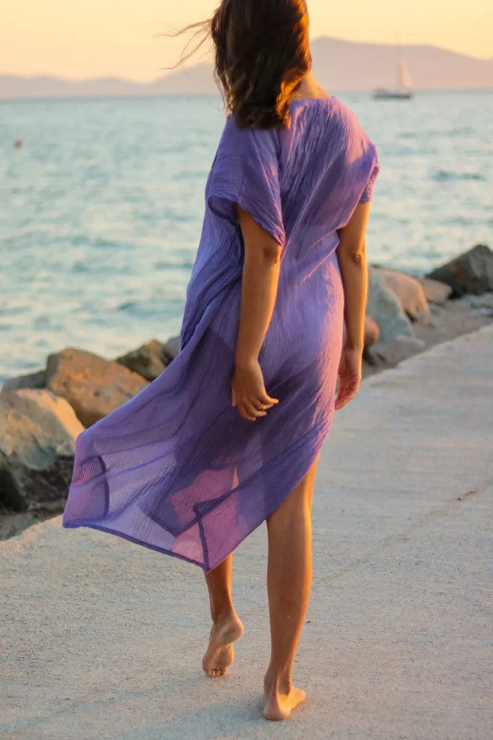 Purple Beach Dress